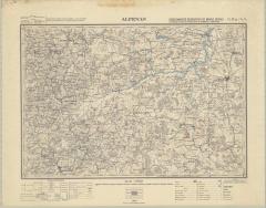 CARTA TOPOGRÁFICA DA CIDADE DE ALFEN..